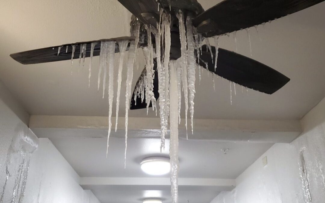 freezing pipes and ducts