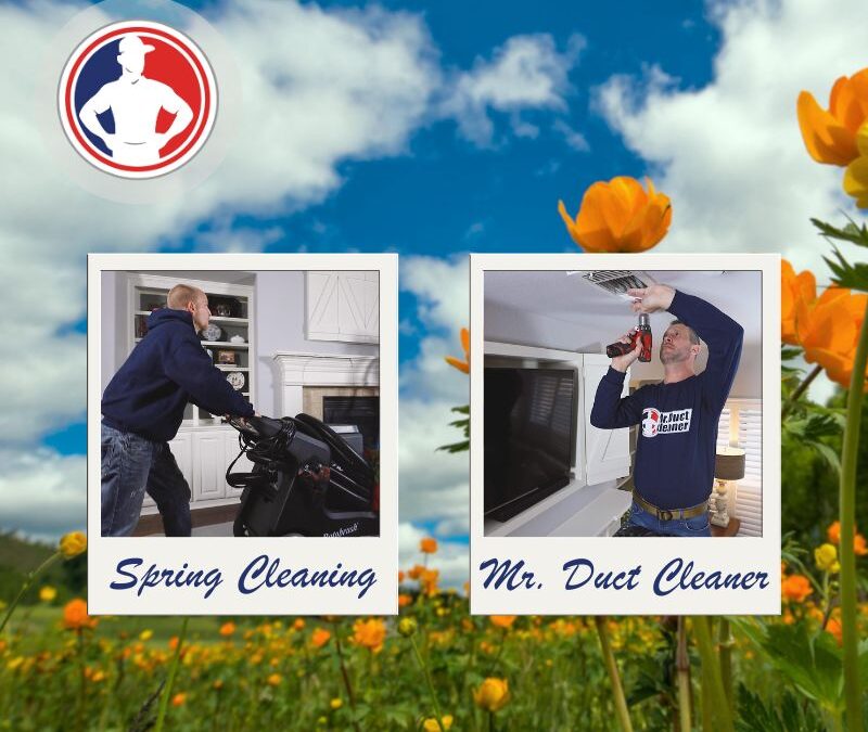 spring clean HVAC system and ducts