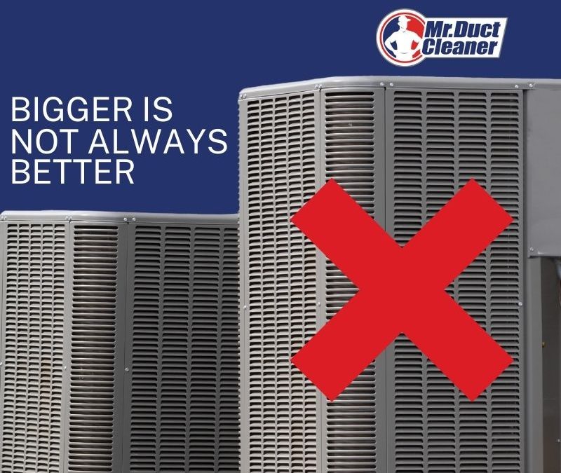 you may not need a bigger hvac unit