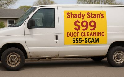 Don’t Fall for the $99 Duct Cleaner
