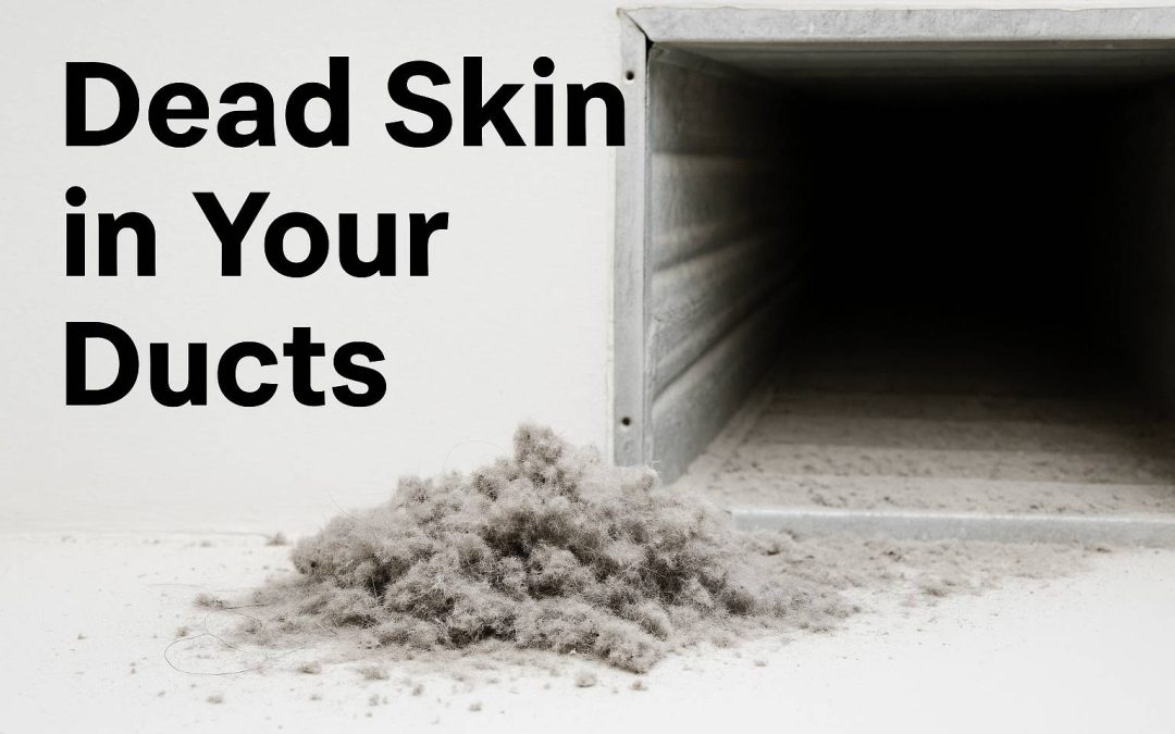 dead skin in your ducts