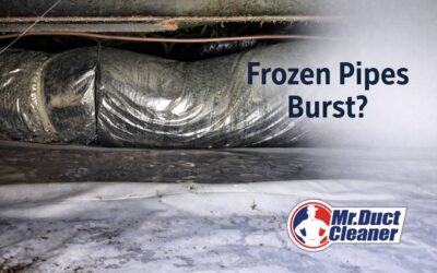 Frozen Pipes Burst? Why Duct Cleaning Matters After Water Damage