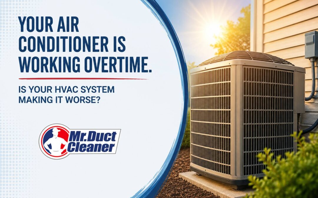 air conditioner working overtime?