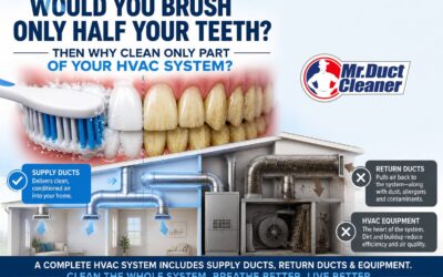 Cleaning Only Your Air Ducts Is Like Brushing Half Your Teeth