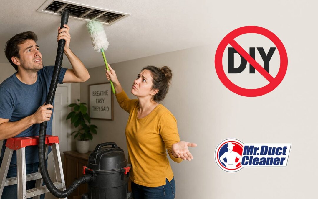 diy duct cleaning