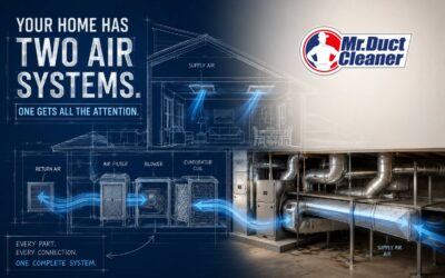 Your Home Has Two Air Systems. Is One Being Ignored? | Mr. Duct Cleaner